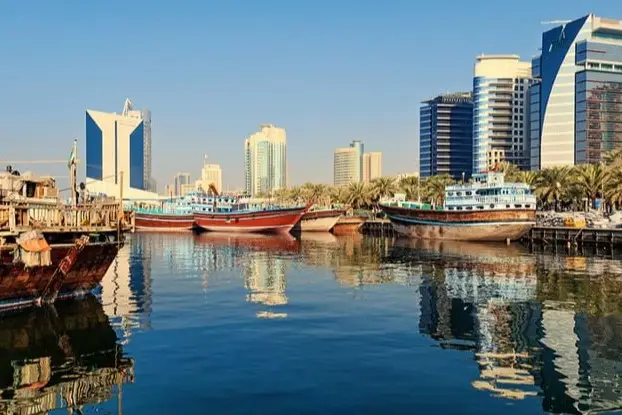 Deira district in Dubai