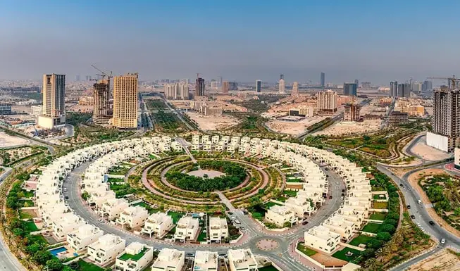 Jumeirah Village Circle district of Dubai