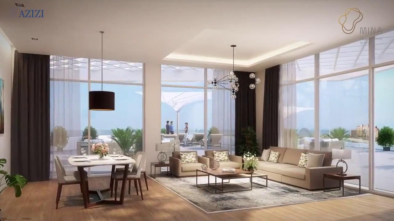  For sale Mina Azizi 2 bedroom apartment sea view - Mina Azizi 2BHK на продажу Palm Jumerah property in Dubai real estate in dubai