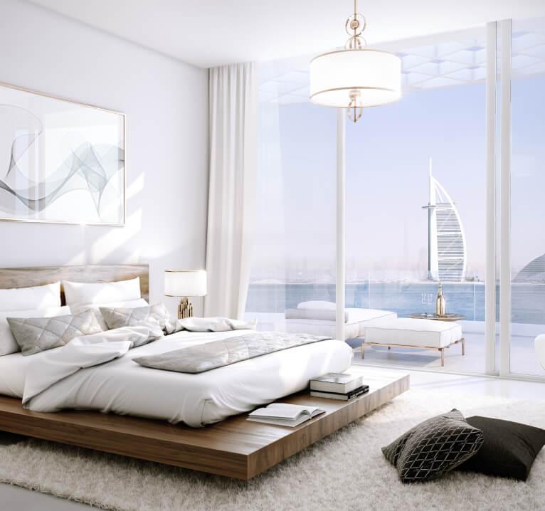  For sale Mina Azizi 2 bedroom apartment sea view - Mina Azizi 2 спальни квартира на продажу Palm Jumerah