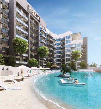 Beach Oasis studio for sale in Dubai residential complex