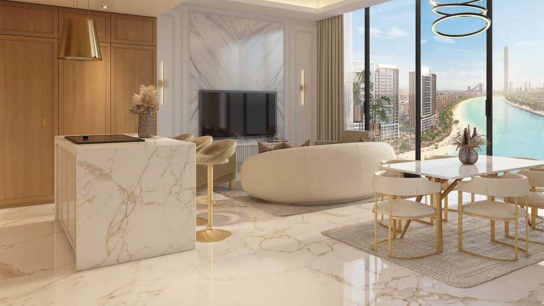 Apartment in the elite residential complex Riviera Reve in Dubai, MBR City 1BR - Riviera Reve in Dubai, MBR City 1 bedroom