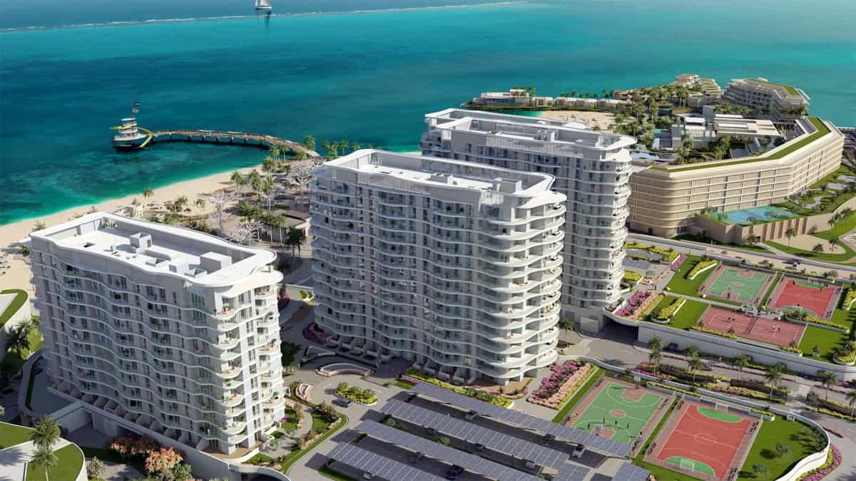 Apartment for sale in Mina Al Arab, Ras Al Khaimah 2 bedrooms ocean view - ЖК Bay Residence квартира 2 спальни на продажу в Mina Al Arab