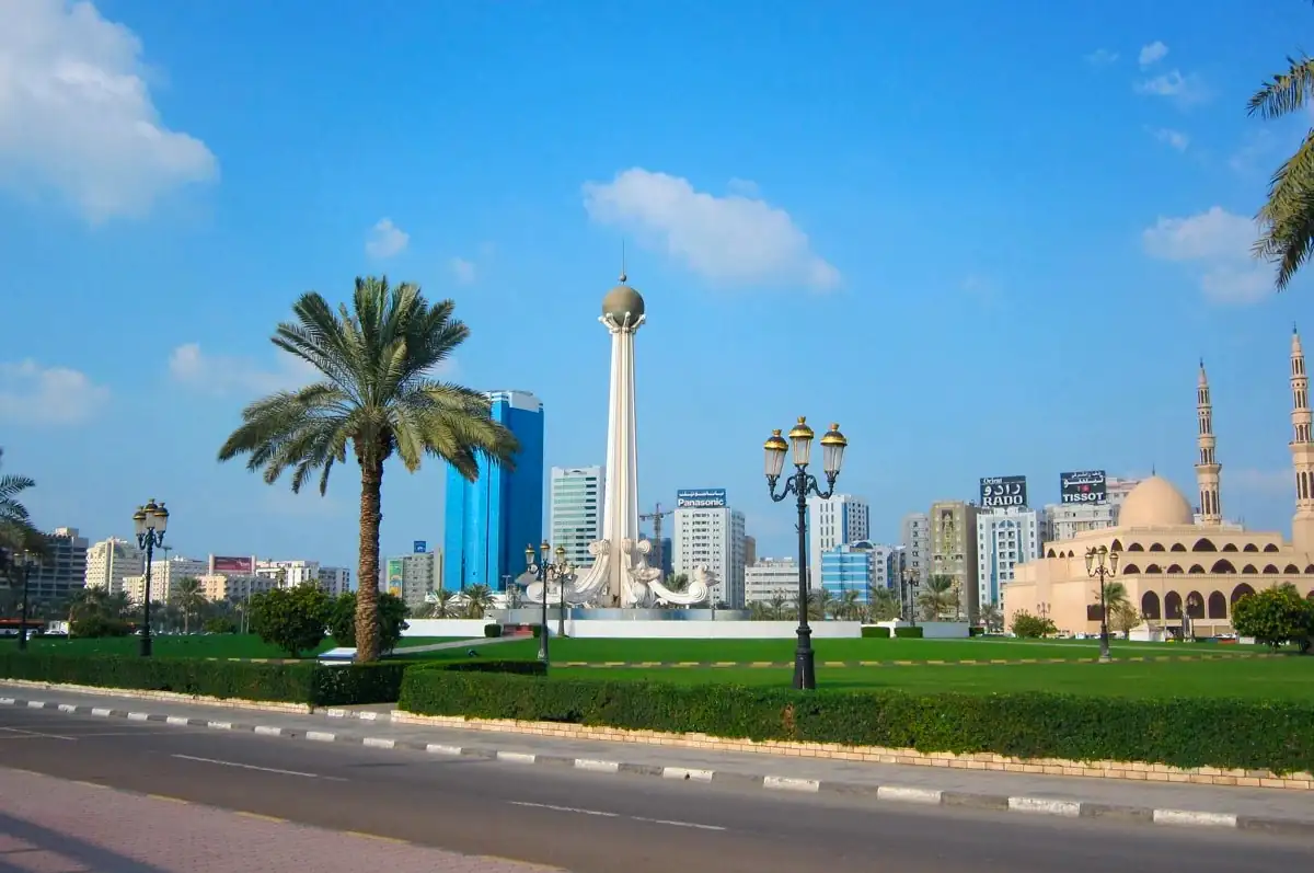 Modern city with legendary roots of Sharjah