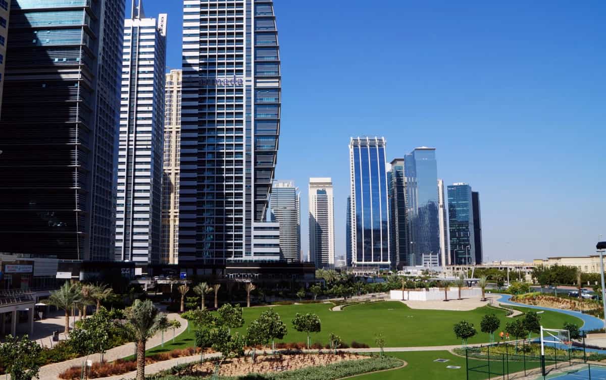 Район Jumeirah Lakes Towers Дубай