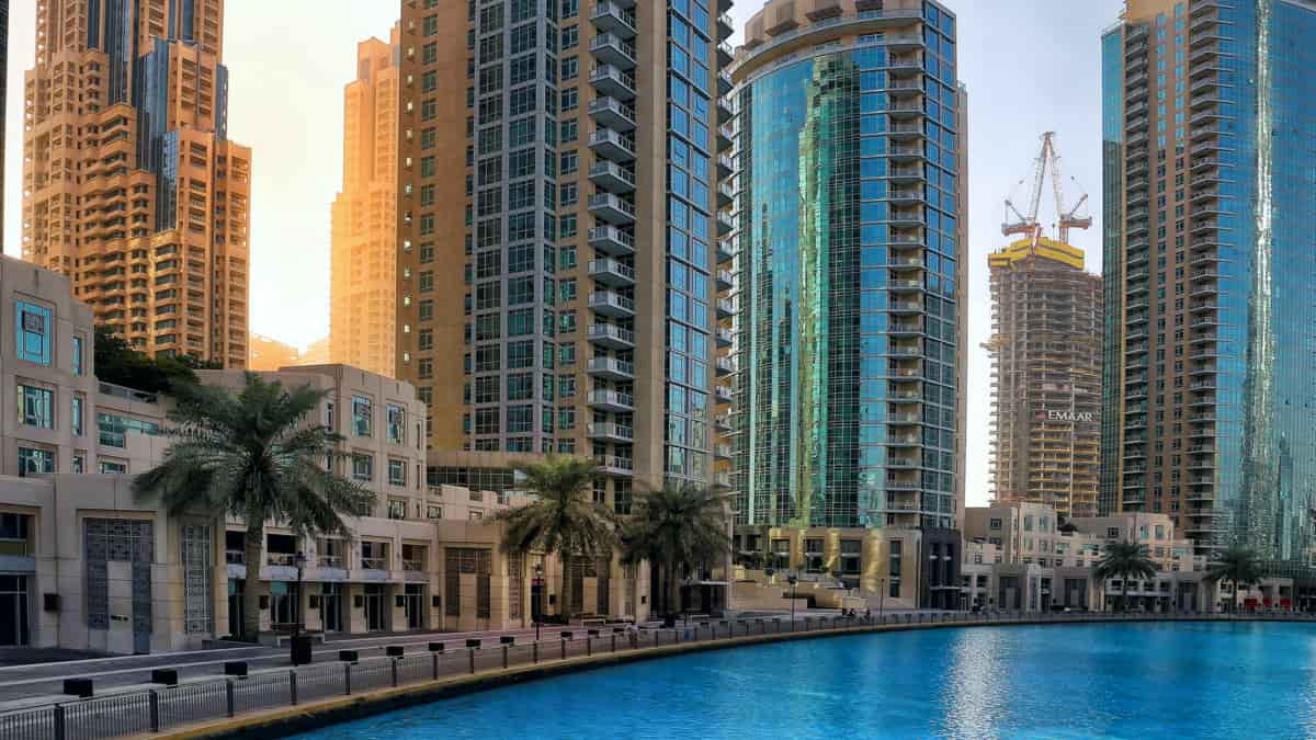 Downtown Dubai area